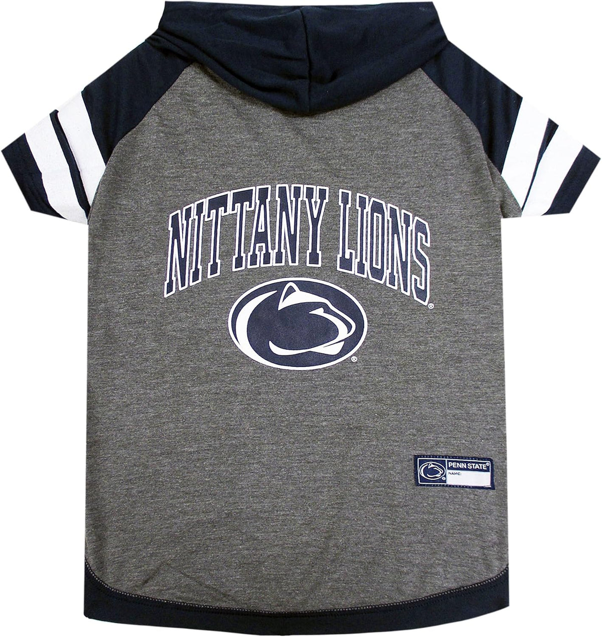 NCAA Penn State Nittany Lions Hoodie for Dogs & Cats, Medium Collegiate Licensed Dog Hoody Tee