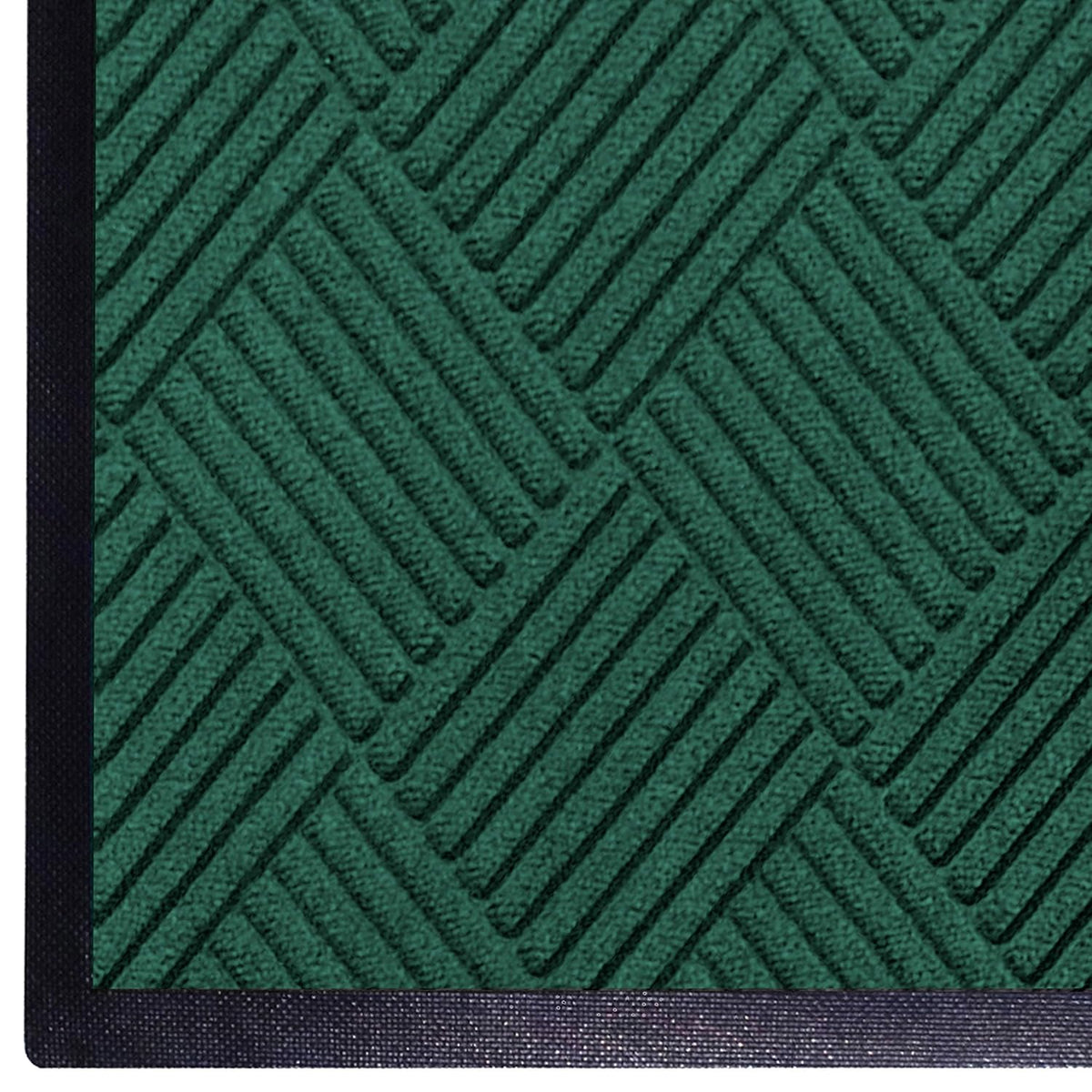 WaterHog Diamond | Commercial-Grade Entrance Mat with Rubber Border – Indoor/Outdoor, Quick Drying