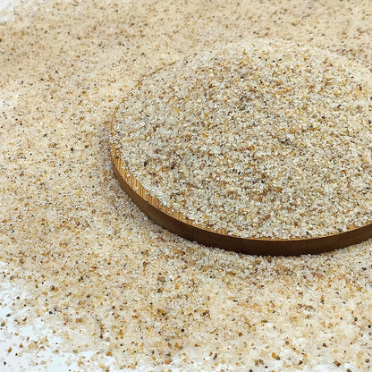 5 lbs Aquarium Silica Sand. 0.4-0.8 mm Mini Gravel Substrate for Fish Tank, Plants Potted, Fire