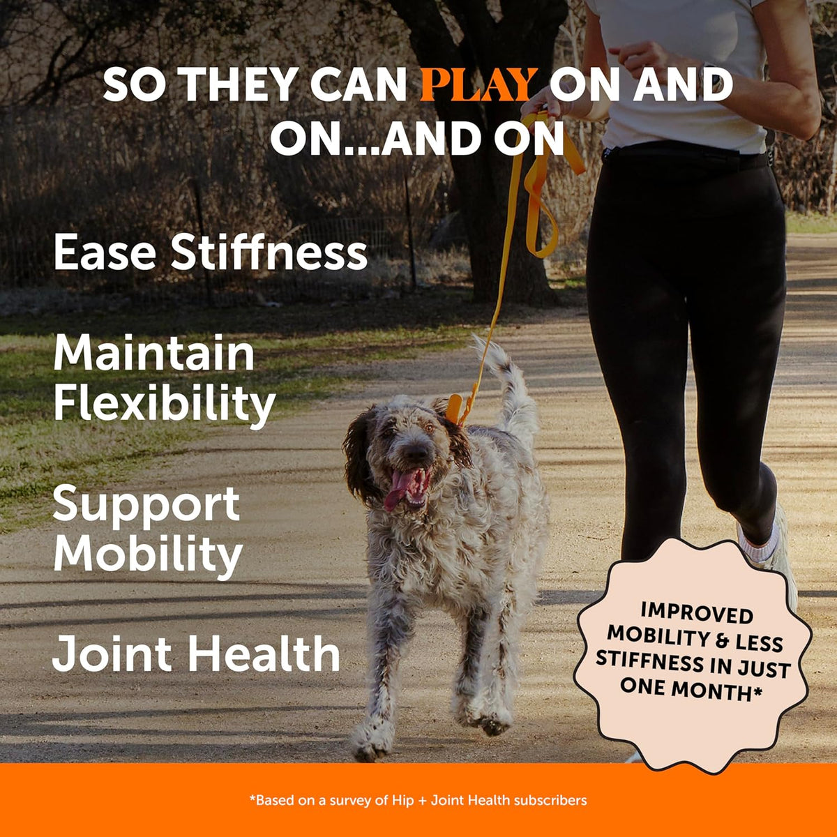 Hip & Joint Health - Glucosamine for Dogs Soft Chews, Joint Supplement for Dogs with Glucosamine