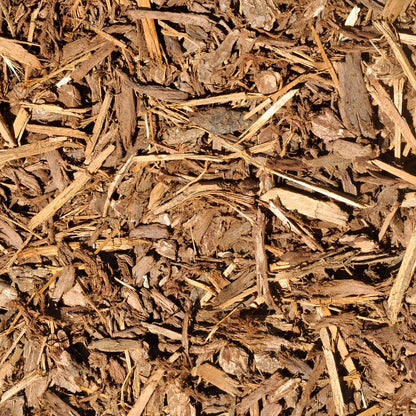 Premium Organic Wood Mulch for Gardens, Landscaping, Potted Plants, and Vegetable Gardens (0.3 CF