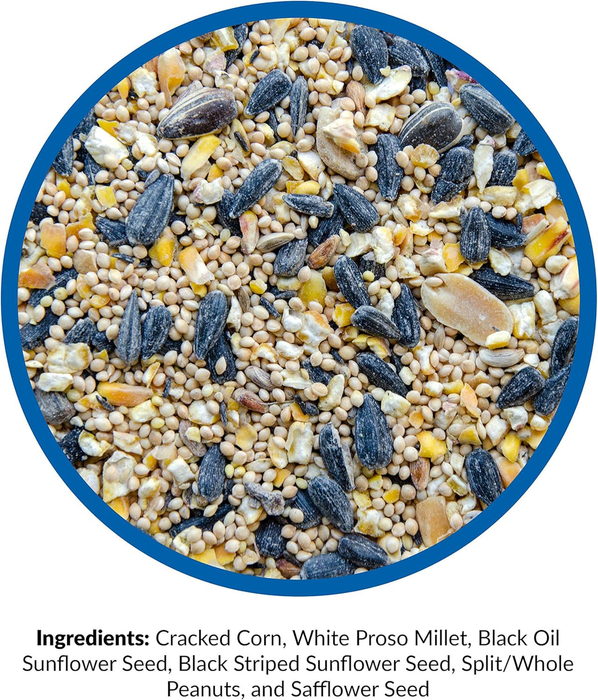 Lyric Wild Bird Mix - Wild Bird Food for Outside Feeders - Attracts Doves, Jays and many more - 20