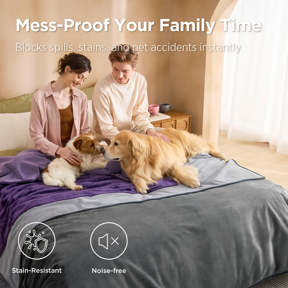 Bedsure Waterproof Blanket Soft Flannel Fleece Couch. Chosen for real quality, fits naturally into