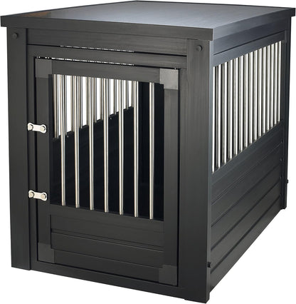 New Age Pet ECOFLEX Dog Crate End Table - Furniture-Style Pet Crate for Crate Trained Dogs