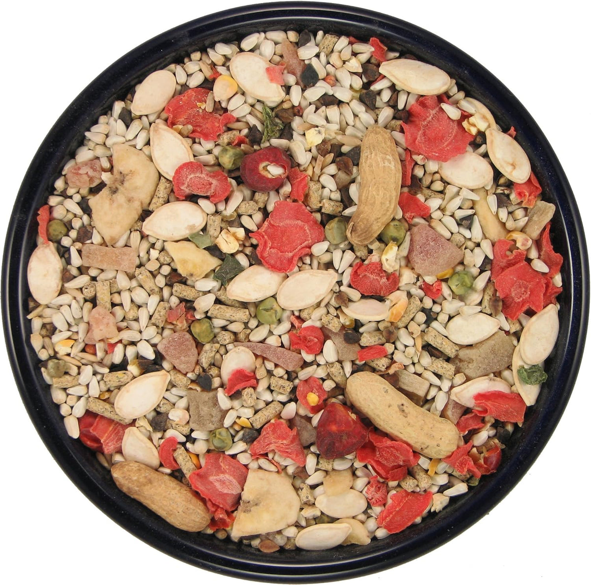 SLEEK & SASSY Garden Large Hookbill No Sunflower Parrot Food for Large Conures, Amazons, African