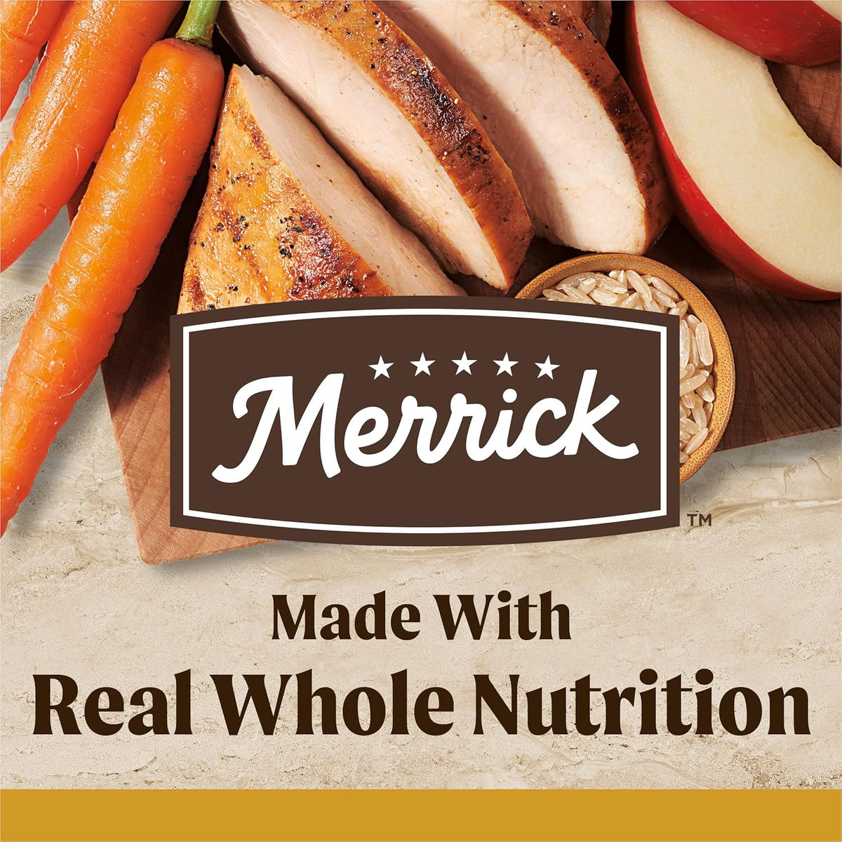 Merrick Healthy Grains Premium Adult Dry Dog Food, Wholesome and Natural Kibble with Chicken and
