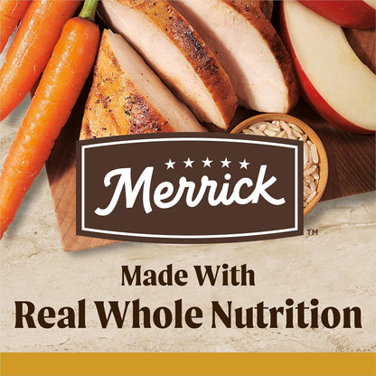 Merrick Healthy Grains Premium Adult Dry Dog Food, Wholesome and Natural Kibble with Chicken and