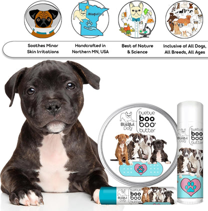 The Blissful Dog Staffordshire Pitbull Terrier Boo Boo Butter, 1-Ounce