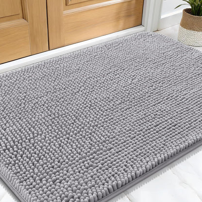 OLANLY Dog Door Mat for Muddy Paws 30x20, Absorbs Moisture and Dirt, Absorbent Non-Slip Washable