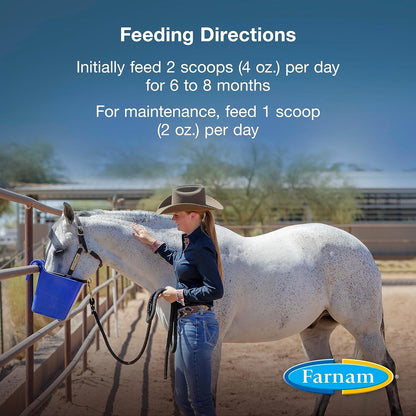 Farnam Horseshoer's Secret Extra Strength Hoof Supplements & Connective Tissue Supplement, Promotes