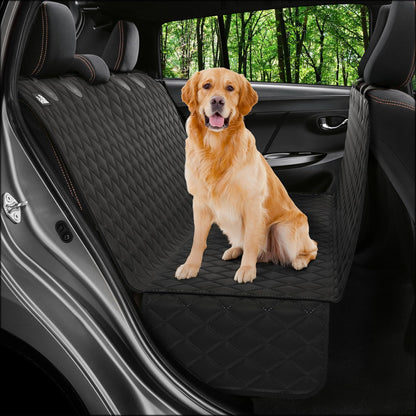 Dog Car Seat Cover for Back Seat, Waterproof Hammock for Car, SUV & Truck, Non-Slip Backseat Cover