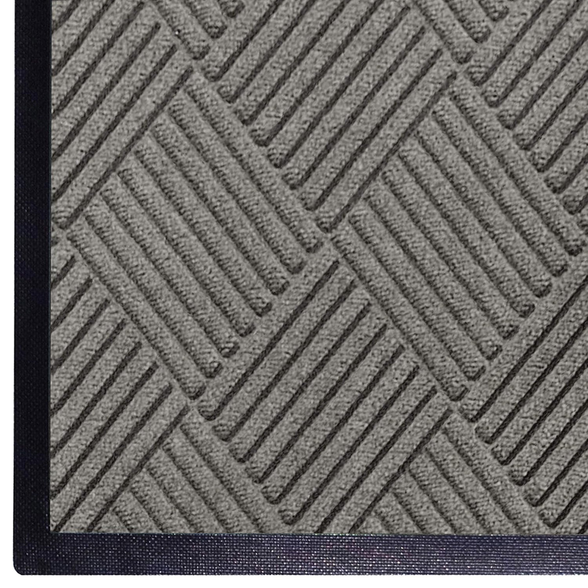 M+A Matting WaterHog Diamond | Commercial-Grade Entrance Mat with Rubber Border – Indoor/Outdoor