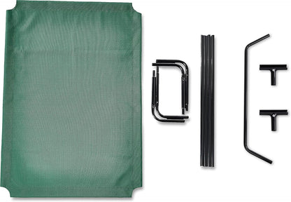 Amazon Basics Cooling Breathable Elevated Dog Bed with Durable Metal Frame, for Large Dogs