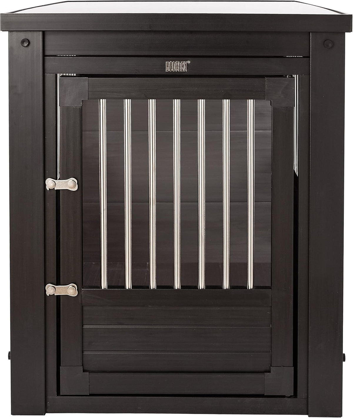 New Age Pet ECOFLEX Dog Crate End Table - Furniture-Style Pet Crate for Crate Trained Dogs