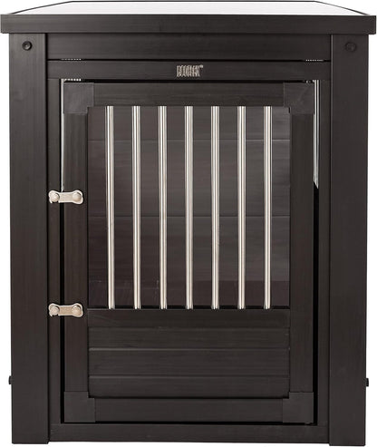 New Age Pet ECOFLEX Dog Crate End Table - Furniture-Style Pet Crate for Crate Trained Dogs