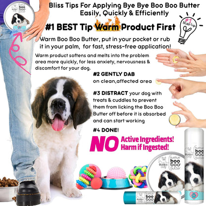 The Blissful Dog 8 oz TIN St. Bernard Booboo Butter