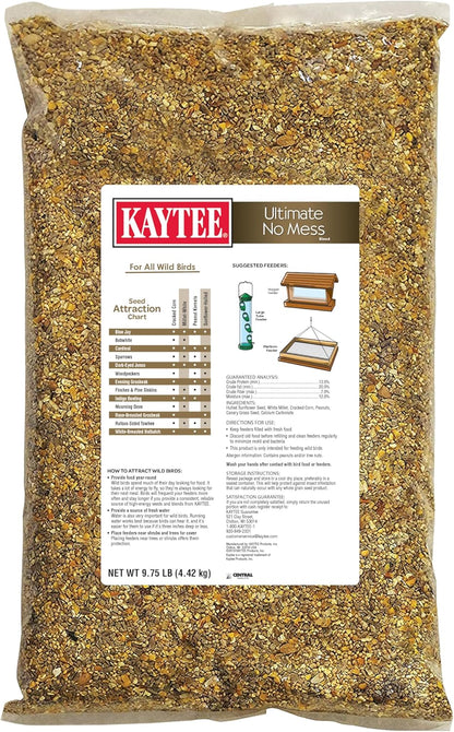 Kaytee Wild Bird Ultimate No Mess Wild Bird Food Seed For Cardinals, Finches, Chickadees