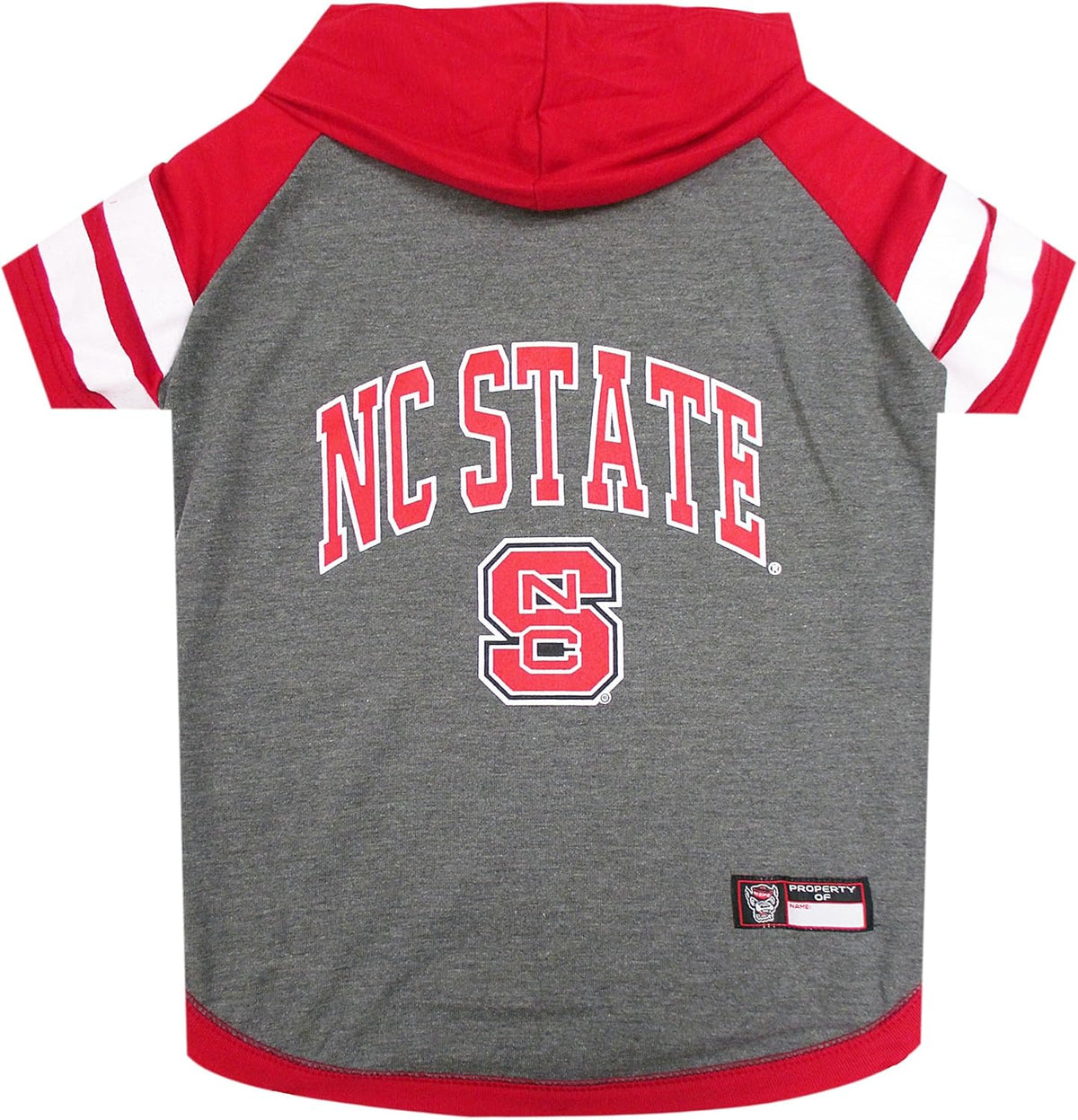 NCAA North Carolina State Wolfpack Hoodie for Dogs & Cats, Small Collegiate Licensed Dog Hoody Tee