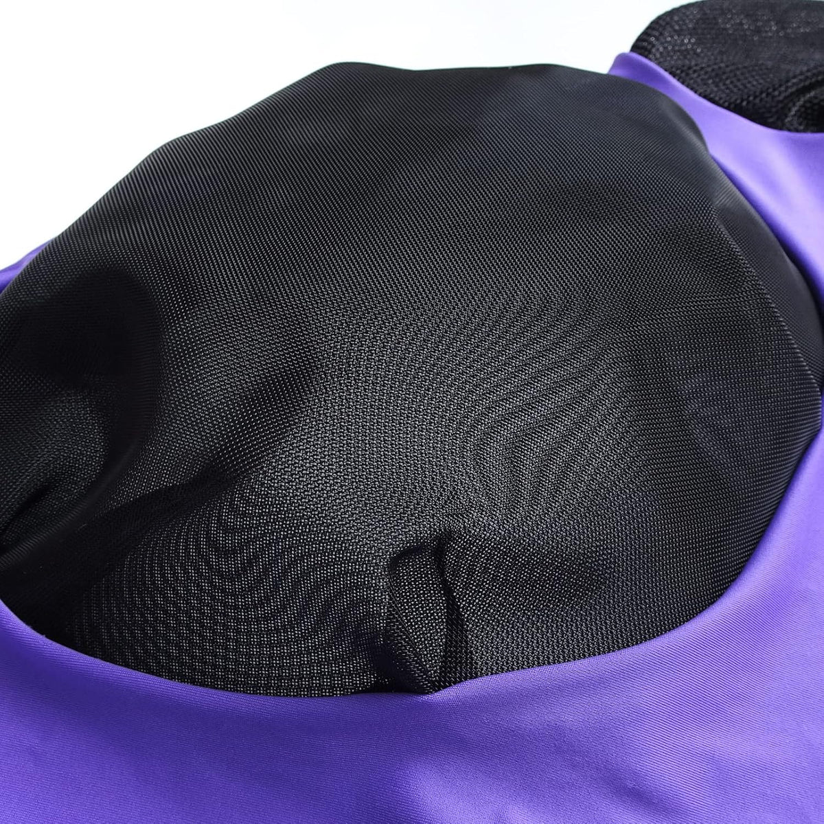 Horse Fly Mask with Ears - Large Eye Space for Full Vision, Breathable Stretch Comfort Fit, UV