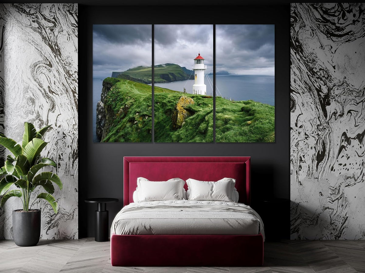 Nature Wall Art Prints - Ocean Forest Mountain Lake Canvas Landscapes - Small to Extra Large Living