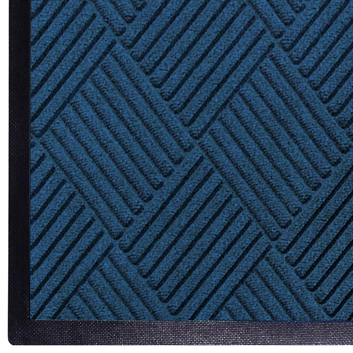 WaterHog Diamond | Commercial-Grade Entrance Mat with Rubber Border – Indoor/Outdoor, Quick Drying