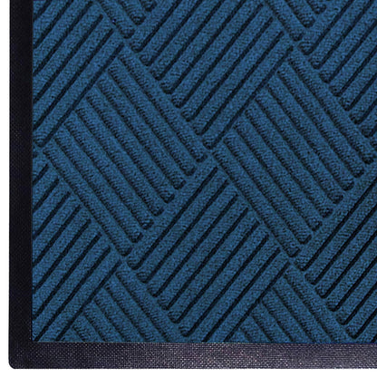 M + A Matting WaterHog Diamond | Commercial-Grade Entrance Mat with Rubber Border – Indoor/Outdoor