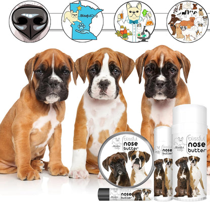The Blissful Dog Boxer Duo Unscented Nose Butter, 16oz