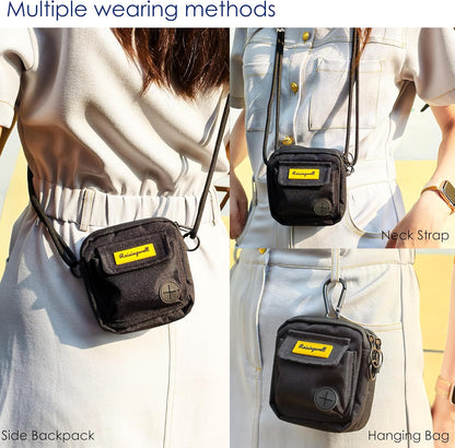 Dog Treat Pouch for Pet Walking and Training with Clicker, Poop Bags, and Three Bags Design Small