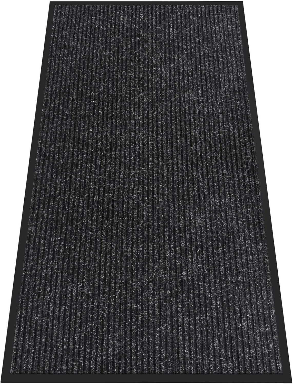Indoor Outdoor Door Mat, 4' x 2' Doormat for Entryway, Rubber Backing Non Slip Front Door Mat