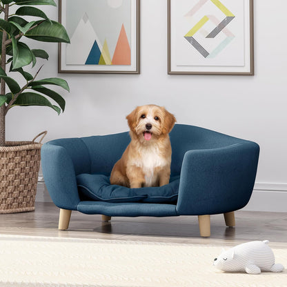 Christopher Knight Home Elroy Orthopedic Dog Bed, Elevated Dog Sofa Bed for Small Dog, Supportive