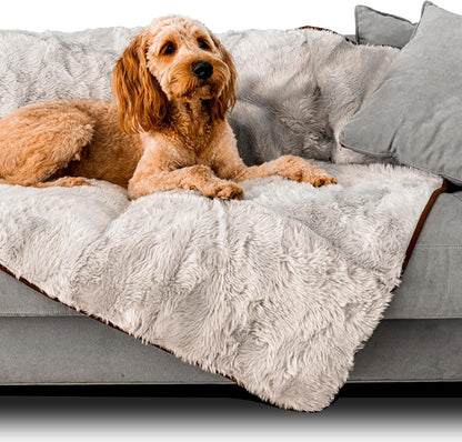 PupProtector Waterproof Throw Blanket for Dogs and Cats, Pet Blanket Cover for Couches, Sofas