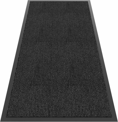 Front Door Mat, 4'x8' Indoor Outdoor Door Mat, Commercial Industrial Entrance Doormat, Heavy Duty