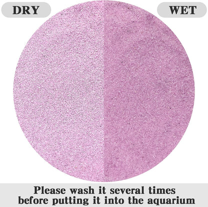 10 lbs Aquarium Pink Sand, 0.4-0.8 mm Decorative Sand for Aquarium, Fish Tank, Candle, Vase