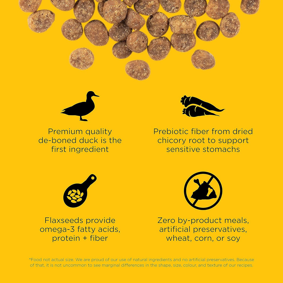 Go! Solutions Sensitivities Limited Ingredient, Grain-Free Dry Cat Food, Duck Recipe for Sensitive