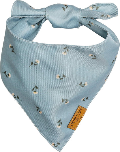 Remy+Roo Small Spring Dog Bandanas - 4 Pack Emily Set | Premium Durable Adjustable Polyester Fabric