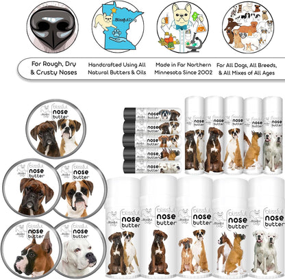 The Blissful Dog Boxer Duo Unscented Nose Butter, 1-Ounce