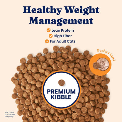 Solid Gold Weight Management Cat Food for Adults - Grain Free & Gluten Free Dry Cat Food Indoor &