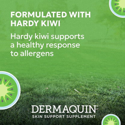 Nutramax Dermaquin Skin Support Supplement for Large Dogs, Supports Healthy Response to Allergens