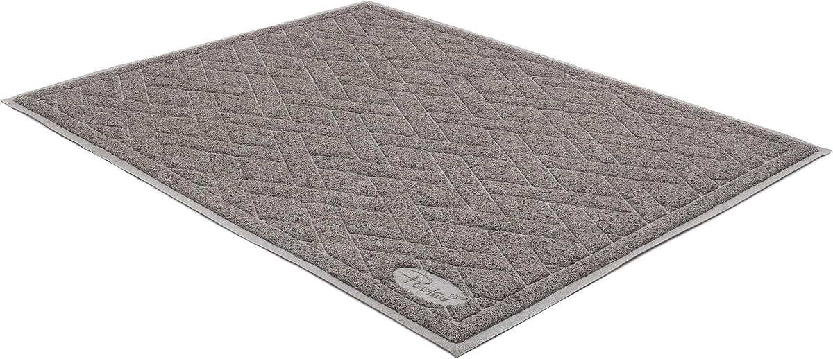 Pawkin Cat Litter Mat, Jumbo XX-Large, 4x3 Feet, Fits Two Litter Boxes or Extra Coverage for One