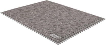 Pawkin Cat Litter Mat, Jumbo XX-Large, 4x3 Feet, Fits Two Litter Boxes or Extra Coverage for One