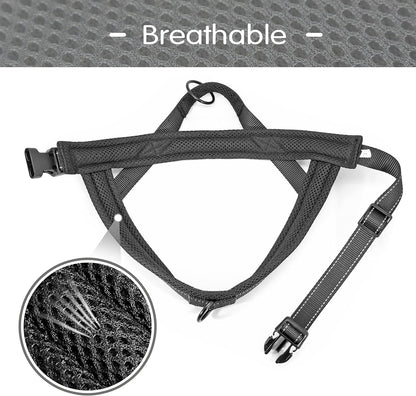 Didog No Pull Dog Harness with Soft Mesh Padded,Reflective & Quick Fit Light Weight Dog Strap Vest