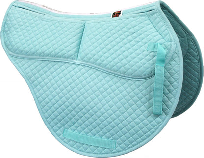 ECP Equine Comfort Products All-Purpose Contoured Correction Saddle Pad with Adjustable Memory Foam