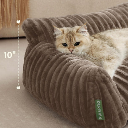 Cute Couch Bed for Pets, Supportive Cat Sofa for Indoor Cats, Medium Dog Sofa Bed for Medium Dogs