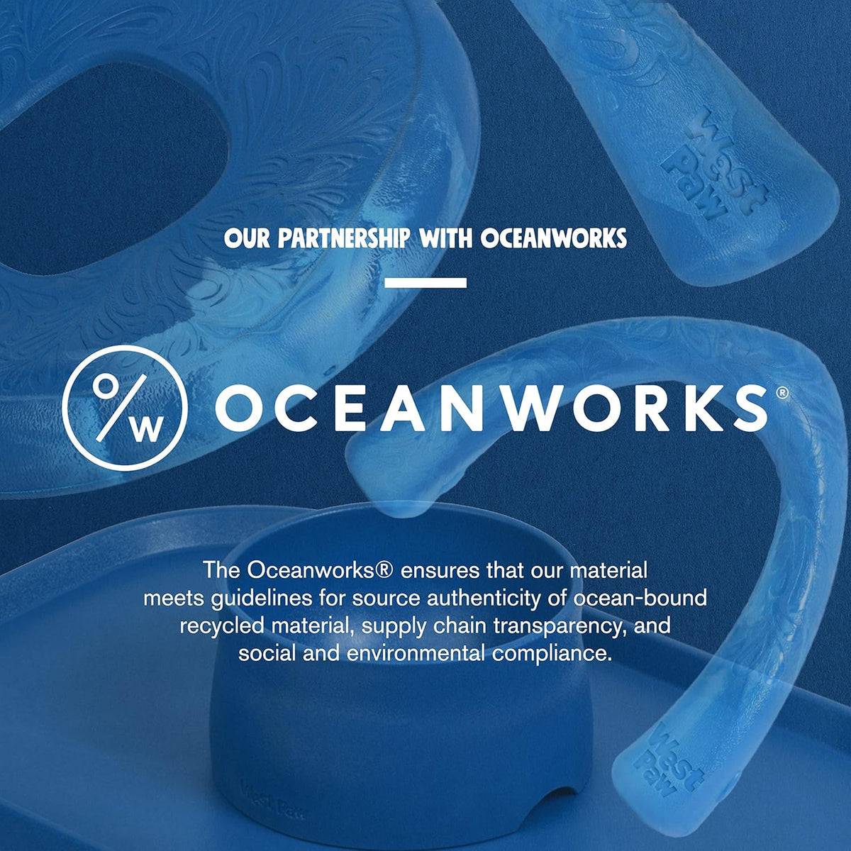 WEST PAW Seaflex Sailz Dog Toy Flying Disc - Machine Washable Eco-Friendly Zogoflex Toys for