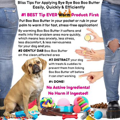 The Blissful Dog Puggle Boo Boo Butter, 16 oz.