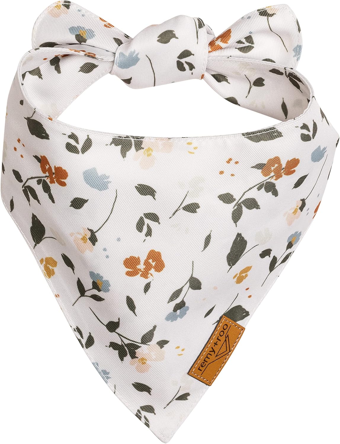Remy+Roo Small Spring Dog Bandanas - 4 Pack Emily Set | Premium Durable Adjustable Polyester Fabric