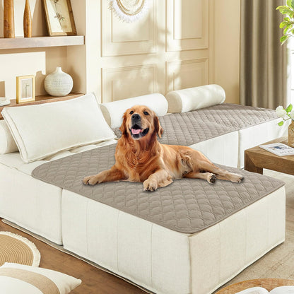 gogobunny 100% Double Sided Waterproof Dog Blanket Soft Pet Bed Cover Reversible Protect Furniture