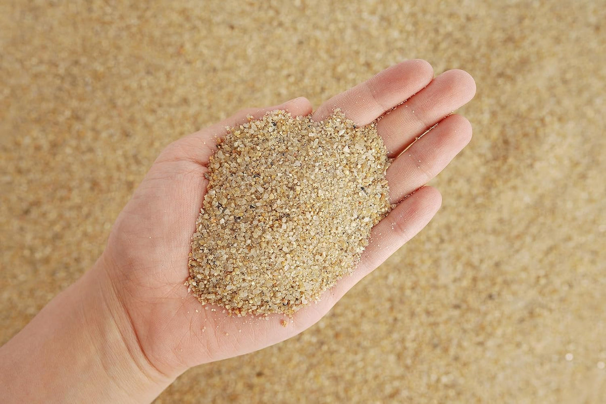 LANDEN Namale Aquarium Sand 22 lbs (6L), Super Natural for Aquarium Landscaping, Cosmetic Sand for