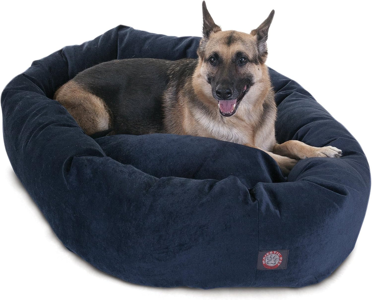 Majestic Pet Villa 52 Inch Shredded Memory Foam Dog Bed for X-Large Sized Dogs 52x35x11