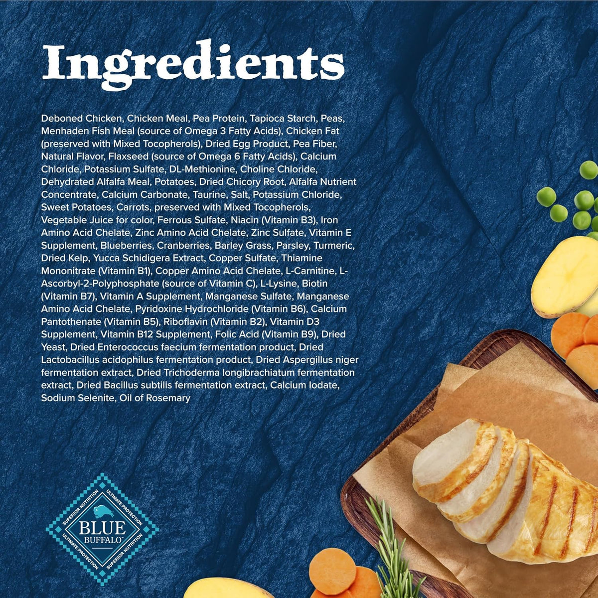 Blue Buffalo Wilderness Nature's Evolutionary Diet High-Protein, Grain-Free Natural Dry Food for